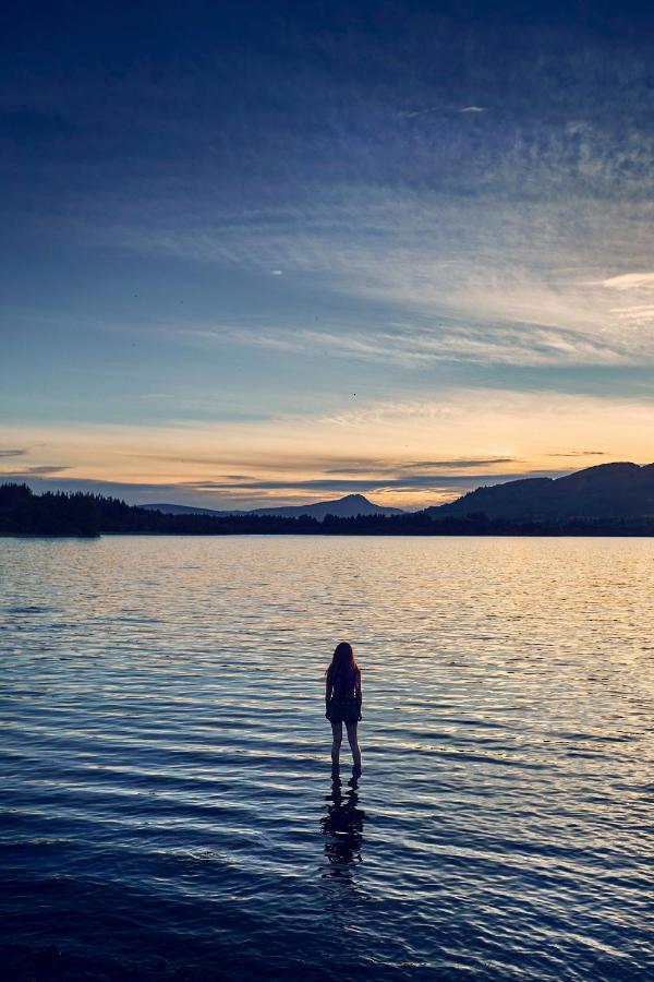 ホテル Lochend Chalets Port Of Menteith エクステリア 写真